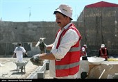 جهادگران نیشابوری در کنار مردم قم