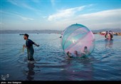 Spring Rains Revive Maharlu Lake South of Iran