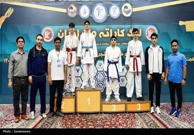 درخشش کاراته‌کای نونهال کردستانی؛ طلای لیگ کاراته‌وان ایران کسب شد