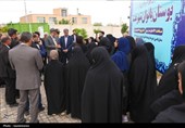افتتاح طرح‌های عمرانی خدماتی در تفت
