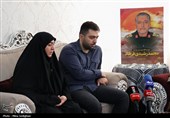 دیدار نماینده ولی فقیه در بنیاد شهید با خانواده شهید جنگ رمضان «محمد رشیدی فرهاد»