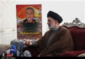 دیدار نماینده ولی فقیه در بنیاد شهید با خانواده شهید جنگ رمضان «محمد رشیدی فرهاد»