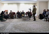 دیدار نماینده ولی فقیه در بنیاد شهید با خانواده شهید جنگ رمضان «محمد رشیدی فرهاد»