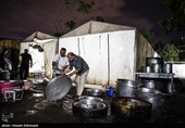 فعالیت موکب ام ائمه (ع) قرارگاه جهادی اربعینی ها