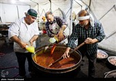 فعالیت موکب ام ائمه (ع) قرارگاه جهادی اربعینی ها