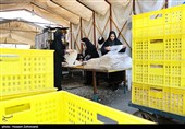 پخت حدودا 15 هزار قرص نان در موکب ام ائمه (ع) قرارگاه جهادی اربعینی ها برای اقشار آسیب‌پذیر، نیازمندان و همچنین مدافعان وطن و حافظان امنیت کشور