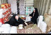 فعالیت موکب ام ائمه (ع) قرارگاه جهادی اربعینی ها