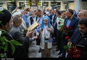 بدرقه نخستین کاروان حج 1405 از فرودگاه مشهد مقدس