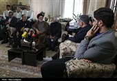 دیدار نماینده ولی فقیه در بنیاد شهید با خانواده شهید «سجاد رضایی»