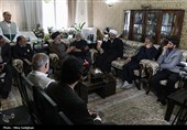 دیدار نماینده ولی فقیه در بنیاد شهید با خانواده شهید «سجاد رضایی»