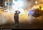 خاطره امدادگران هلال احمر از نجات یک مادر از زیر آوارجنگ