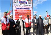 آغاز عملیات اجرایی پایگاه امداد و نجات دریایی هلال‌احمر در کنگان