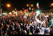 خروش شبانه مردم یاسوج در خیابان جمهوری
