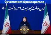 نشست خبری«فاطمه مهاجرانی» سخنگوی دولت