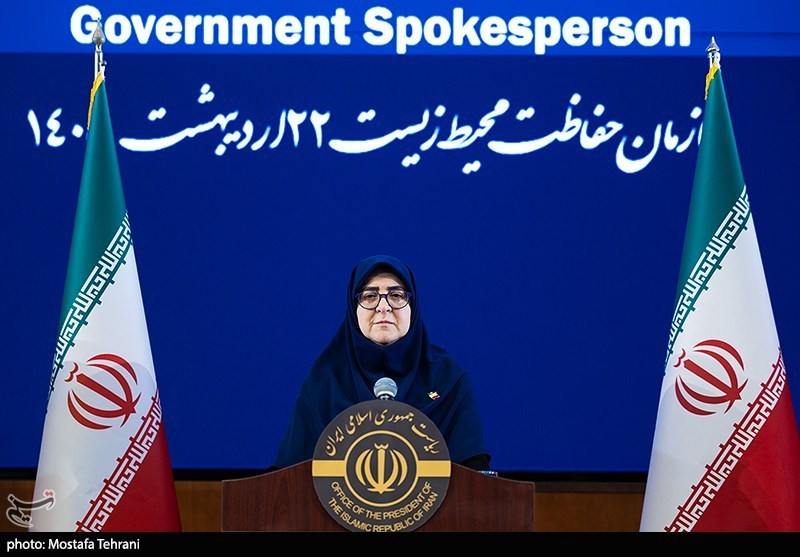 نشست خبری«فاطمه مهاجرانی» سخنگو ی دولت