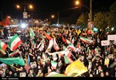 هفتاد و سومین شب اهتزاز پرچم اقتدار ایران در یاسوج