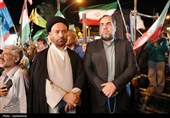هفتاد و سومین شب اهتزاز پرچم اقتدار ایران در یاسوج