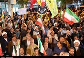 هفتاد و سومین شب اهتزاز پرچم اقتدار ایران در یاسوج