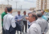 پیگیری مشکلات اهالی ساکن در پروژه نهضت ملی مسکن در سایت زعفرانیه
