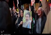 نمایش وحدت و حمایت مردم اراک از ایران و رهبری در هفتاد و سومین شب