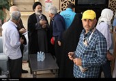 دیدار صمیمی سرپرست حجاج ایرانی با زائران کشورمان درمدینه منوره