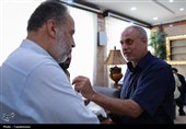 دیدار صمیمی سرپرست حجاج ایرانی با زائران کشورمان درمدینه منوره