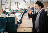 دیدار صمیمی سرپرست حجاج ایرانی با زائران کشورمان درمدینه منوره