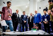 بازدید حسین افشین معاون علمی، فناوری و اقتصاد دانش‌بنیان رئیس جمهور از مسابقات انتخابی ربوکاپ 2026