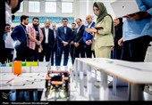 بازدید حسین افشین معاون علمی، فناوری و اقتصاد دانش‌بنیان رئیس جمهور از مسابقات انتخابی ربوکاپ 2026