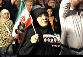 خیابان‌های گرگان در تسخیر فرزندان انقلاب