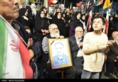 خیابان‌های گرگان در تسخیر فرزندان انقلاب