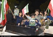 خیابان‌های گرگان در تسخیر فرزندان انقلاب