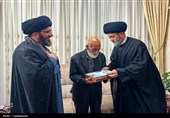 دیدار نمایندگان ولی‌فقیه اردبیل و زنجان با خانواده شهید احمدی