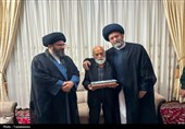دیدار نمایندگان ولی‌فقیه اردبیل و زنجان با خانواده شهید احمدی