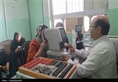 ارائه خدمات چشم‌پزشکی رایگان به بیش از 500 نیازمند+فیلم و تصاویر
