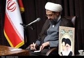  آیت الله حبیب الله شعبانی نماینده ولی فقیه و امام جمعه همدان 