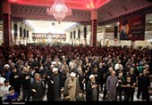 عزاداری زائران حرم بانوی کرامت در سوگ شهادت امام جواد(ع)
