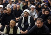 عزاداری زائران حرم بانوی کرامت در سوگ شهادت امام جواد(ع)