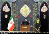 عزاداری زائران حرم بانوی کرامت در سوگ شهادت امام جواد(ع)