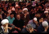 عزاداری زائران حرم بانوی کرامت در سوگ شهادت امام جواد(ع)