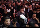 عزاداری زائران حرم بانوی کرامت در سوگ شهادت امام جواد(ع)