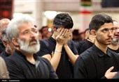 عزاداری زائران حرم بانوی کرامت در سوگ شهادت امام جواد(ع)