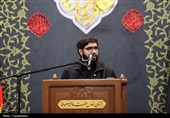 عزاداری زائران حرم بانوی کرامت در سوگ شهادت امام جواد(ع)