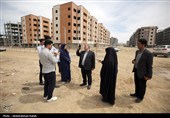 بازدید ازپروژه مسکن ملی کوی پرواز همدان