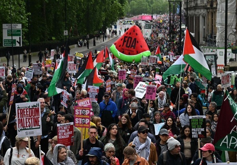 Pro-Palestine Marches Held across Europe on Nakba Anniversary