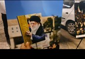 برپایی نمایشگاه عکس «حماسه‌آفرینی مردم و تشییع شهدا» در ایلام