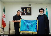 تشرف امیر قلعه‌نویی به مسجد جمکران+ تصاویر