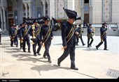 دسته عزای خادمان حرم حضرت معصومه(س) در سوگ امام جواد(ع)