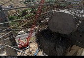 رد جنایت دشمن بر پیکره پل B1 (شهید رئیسی)