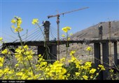 رد جنایت دشمن بر پیکره پل B1 (شهید رئیسی)